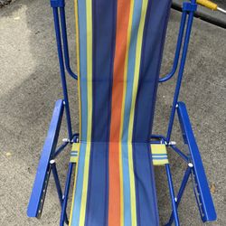 Fold Up Beach Chair in great shape! 