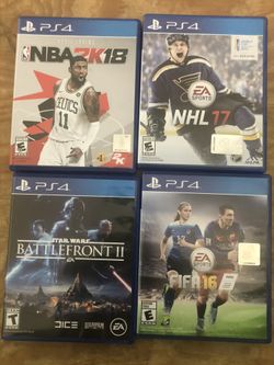 PS4 games