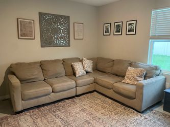 Beige Sectional