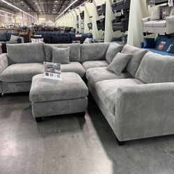 New Light gray Sectional 