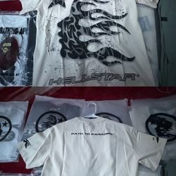 Hellstar tees for $50 ea brand new 