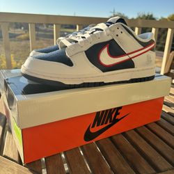 Size 7 Men's/8.5 Women's Nike Dunk Low Premium Houston Comets Four Peat