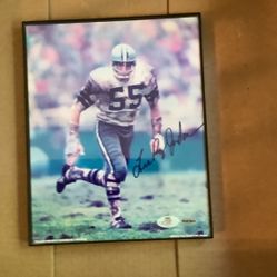 Photo Signed By Lee Roy Jordan 