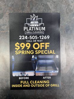 Grill Cleaning Special