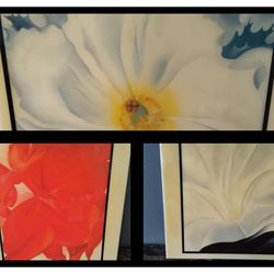 Georgia O'Keeffe Decorative Ceramic Tiles Created by A.R.T Co. New Mexico