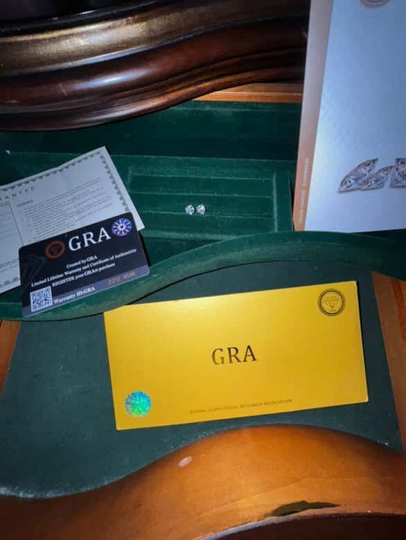 Diamond Stud Earrings