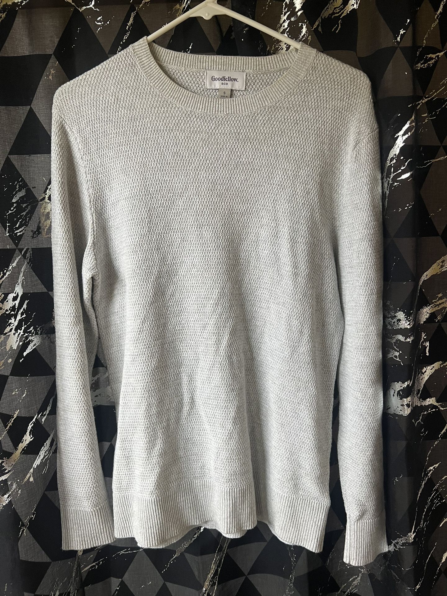 Heather Gray Goodfellow & Co. Textured Knit Sweater