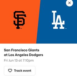 Giants Vs Dodgers 