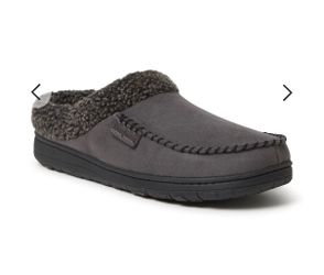 NEW Mens 11-12 dearfoams Brenden slippers