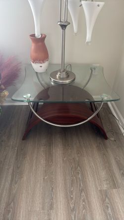 Side Glass Table