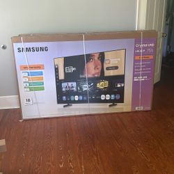 Samsung 75” smart tv