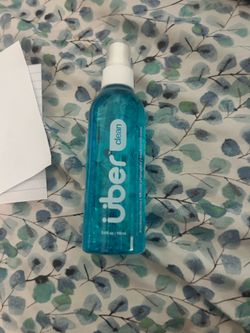 Uber screen cleaning bottle