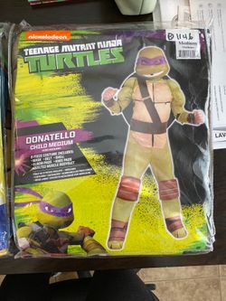 Teenage mutant ninja turtles Leonardo and Donatello size medium