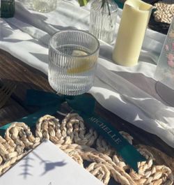 Event glass stemmed goblets
