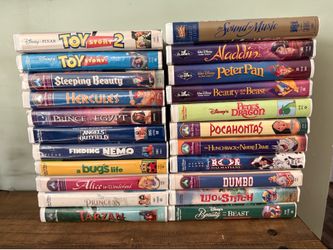 Disney vhs collection