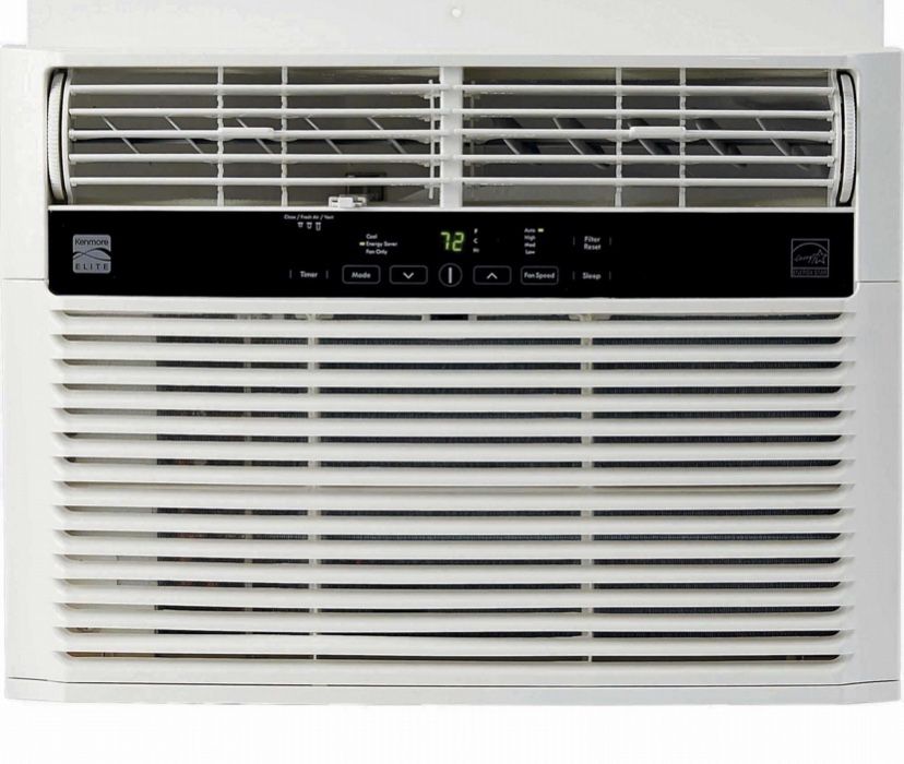Kenmore elite window air conditioner (with window shutters)