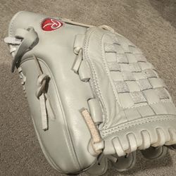 Rawlings 12.5" GG Elite Series Fastpitch Glove • WHITE • RT HAND THROW