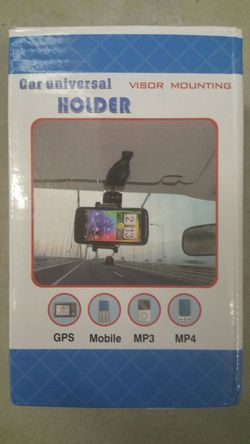 Cell Phone visor holder