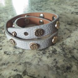 Tory Burch Leather Wrap Bracelet 