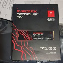 Multiple 2 TB Sandisk Optimus GX NVMe SSD STILL SEALED. Never Opened