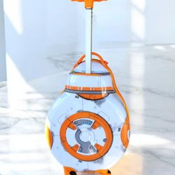 Star Wars BB-8  Hard Shell Travel Luggage/Star Wars Lunch Tote Bag Combo