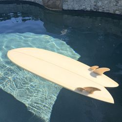 5’ 9” Mandala Twinzer Fish Surfboard