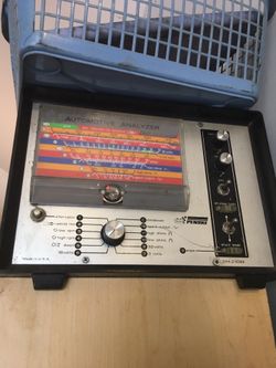 Sears Penske vintage auto analyzer