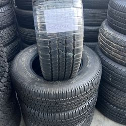 265/70/18 Goodyear Set Of 4 Tires 95% Installed And Balanced Set De 4 Llantas Como Nuevas Instaladas Y Balanceadas