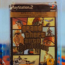 PS2 - GTA San Andreas - Special Edition (CIB)