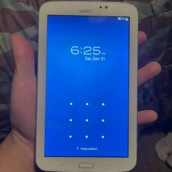 Locked Samsung Tablet