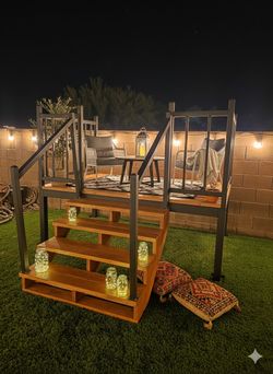 Steps- Deck Patio Furniture 🏡
