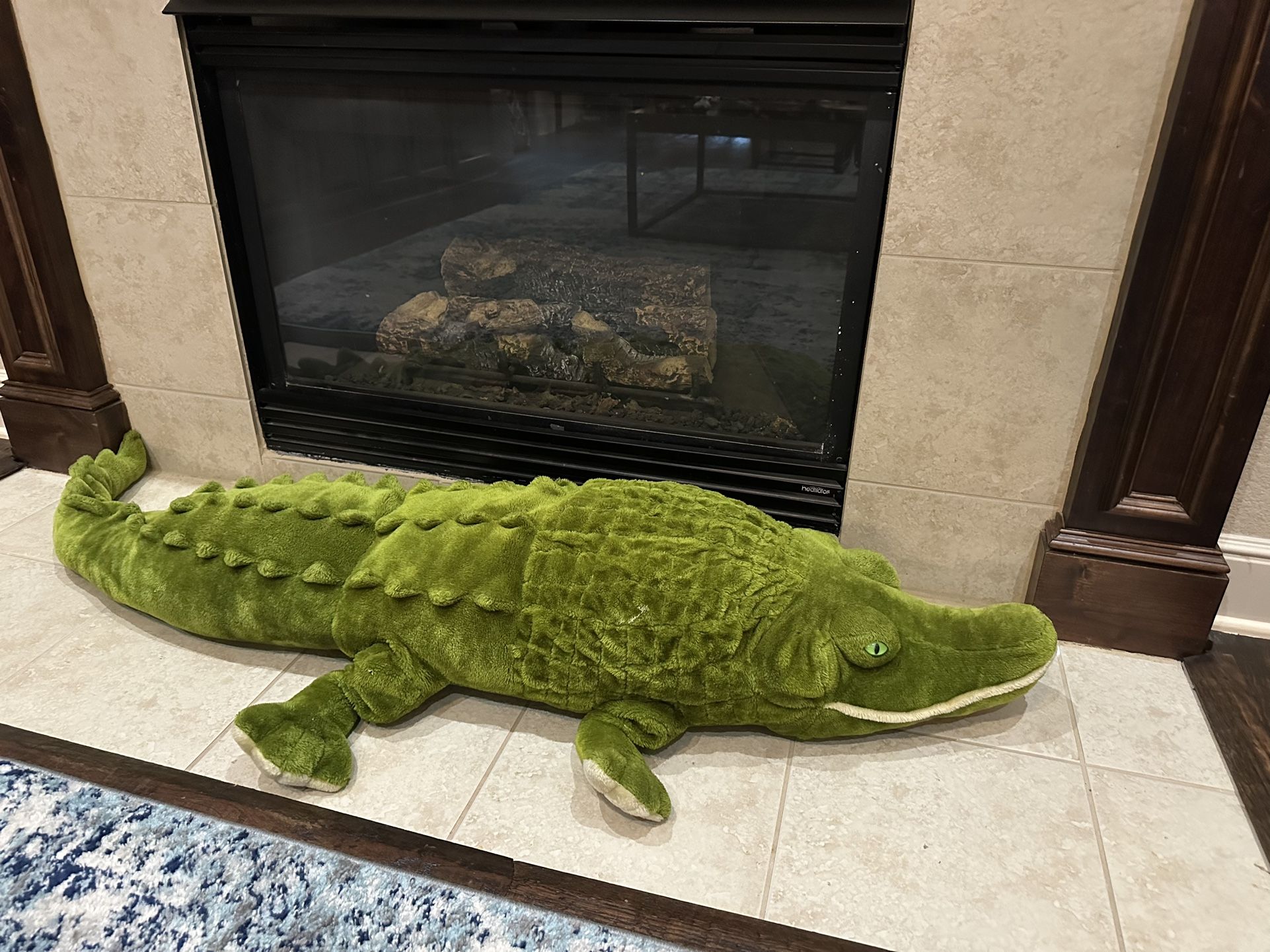 FREE - Giant Plush Alligator Stuffed Animal - Melissa & Doug - Excellent Condition