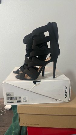 Black high heels