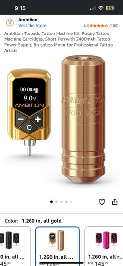 Ambition Torpado Rotary Tattoo Machine Kit