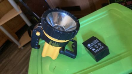 Heavy duty flash light