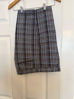 Tommy Bahama Linen Blend Plaid Shorts