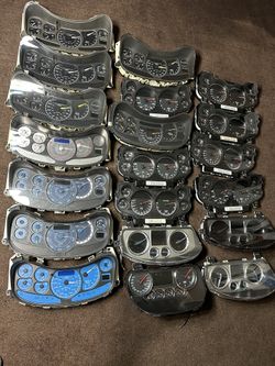 CLUSTERS FOR SALE AND REPAIR STAR 90 AND UP FOR 1994 TO 2014 SILVERADO TAHOE YUKON HUMMER TRAILBLAZER ENVOY SIERRA ESCALADE 