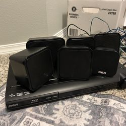 Disc/CD Player With 6 Speakers