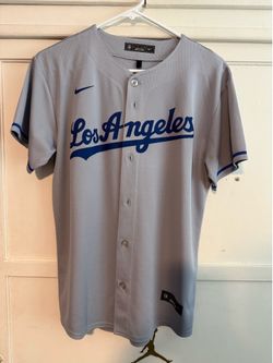 Nike Dodgers Jersey Youth L 12/14 (Road Grey)