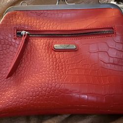 Red Leather Handbag