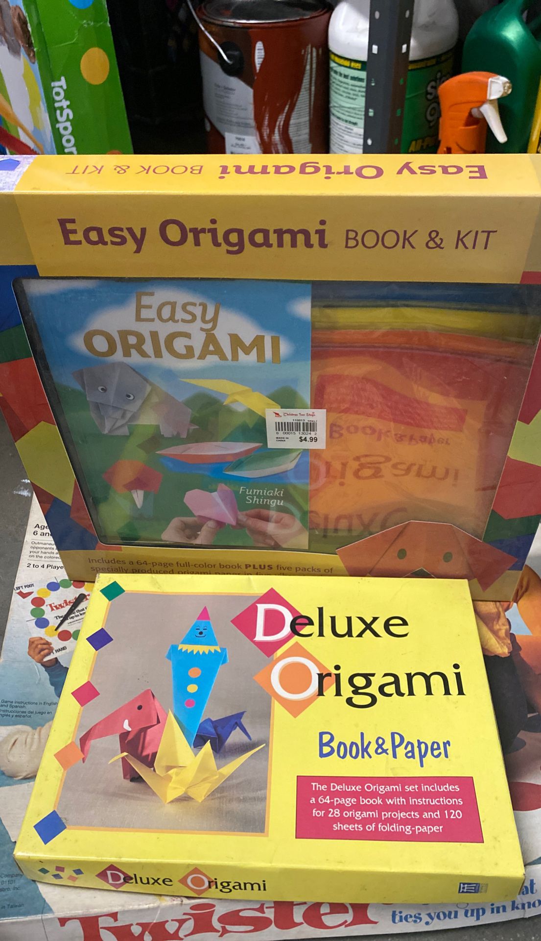 Origami book paper and kit set