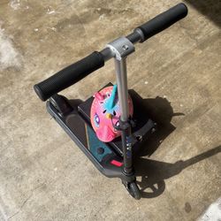 Kids Scooter + Unicorn Helmet Set (Ready to Ride)