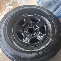(New) 265/75/r16 Bridgestone And Rims