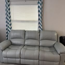 Reclining Sofa And Sofa - Leather