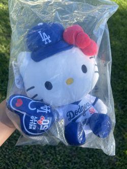 Dodgers Hello Kitty 50th Anniversary Plushie