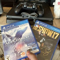 PS4 Slim 1 TB With 2 Games