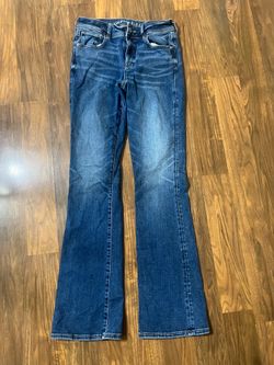 American eagle jeans women size 10 x long bootcut