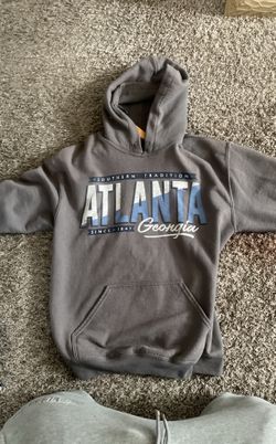 Atlanta Grey Hoodie Size Medium