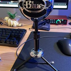 Blue Snowball USB Microphone for PC, Mac