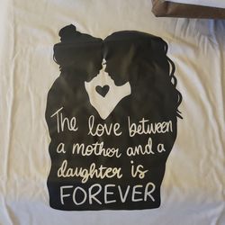The love between a mother and a daughter is forever